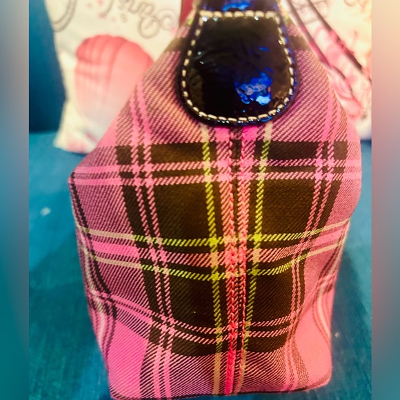 COACH vintage Wool mini bag plaid - Picture 8 of 10